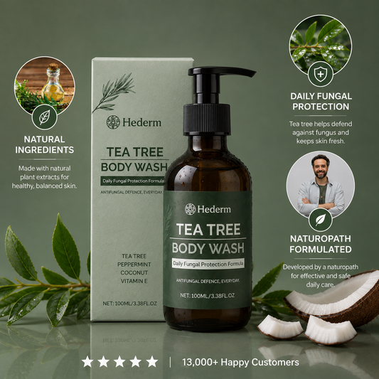 Hederm Antifungal Body Wash